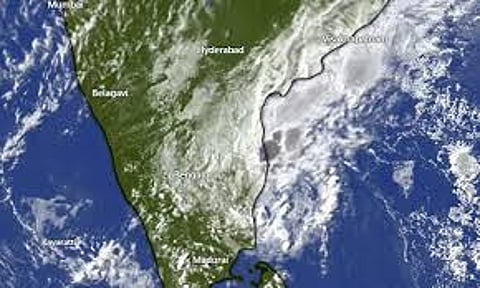heavy rains in Tamil Nadu will end today as the low pressure area weakens and moves away