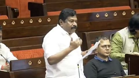 AIADMK MP Inbadurai alleged that Chennai is reeling under rainwater, despite spending Rs.4,000 crore for stormwater drainage project