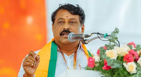 BJP Leader Nainar Nagendran Questions DMK Election Promises 2021 To Build Agricultural University in Madurai