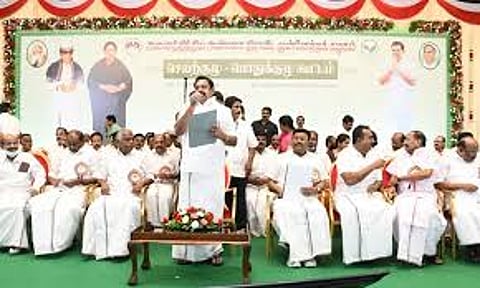 Resolution passed in general committee stating Edappadi, has the power to make all decisions in AIADMK