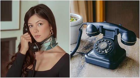 The landline phone has arrived - a woman receives praise from an American!