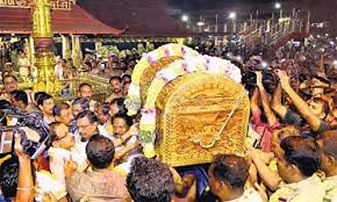 Sabarimala Ayyappa Temple Golden Robe Procession for Mandala Puja will depart from Aranmula on 23rd December 2025