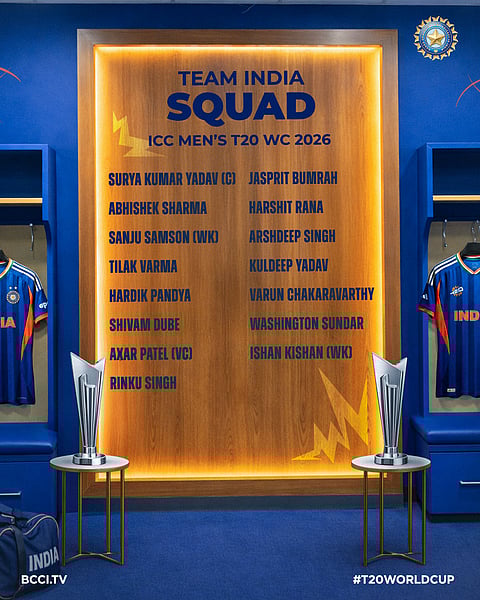 Indian squad for T20 World Cup, which is scheduled to be held in 2026, has been announced