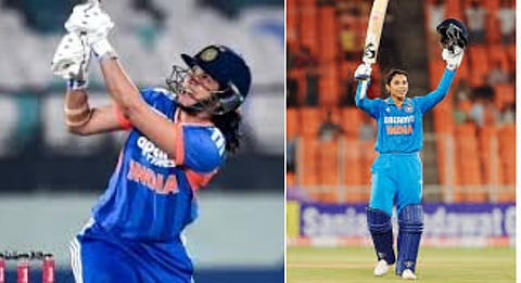 IND vs SL T20 Match Highlights Smriti Mandhana creates history by crossing 10,000 runs in international cricket