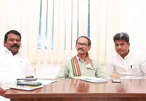 Congress leader Girish Chodankar denied, no allaince talks with TVK, holding talks with only DMK