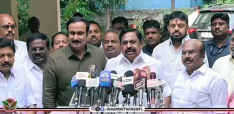 political arena in Tamil Nadu begins to heat up, PMK joined in AIADMK alliance