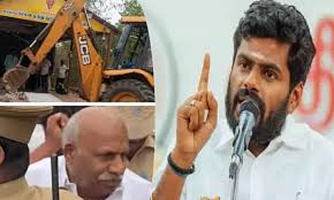 Annamalai warned DMK, which speaking of pseudo secularism and taking away people's rights to worship