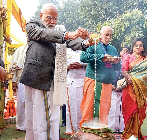 Prime Minister Narendra Modi wishes on Pongal festival, calling it Nobel symbol of Tamil tradition