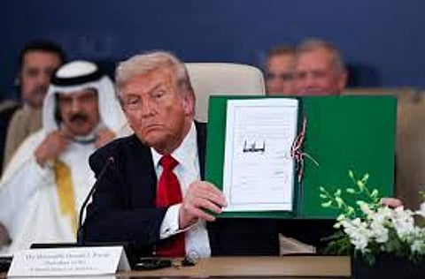 Donald Trump has created new board of peace plan with 2803 resolutions To prevent Israel-Gaza war ceasefire in Tamil