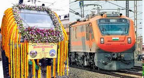 Prime Minister Narendra Modi inaugurate Amrit Bharat train service running through Tamil Nadu