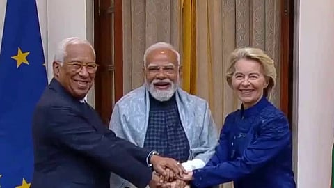 Mother of All Deals India-EU Summit Free Trade Agreement Deal 2026 Ending a 19-year wait, a no-barrier agreement has been signed between India and European Union