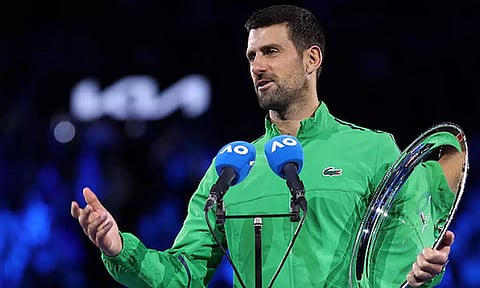 Carlos Alcaraz defeats Novak Djokovic in Australian Open final 2026 "The match with Carlos in 4 sets was excellent," replies Novak Djokovic