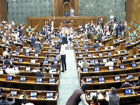 Eight MPs, including Manickam Tagore, were suspended forunruly behavior in Lok Sabha Session 2026