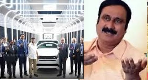 Anbumani alleged that opening of Tata car factory is one of the dramas being carried out by the DMK govt