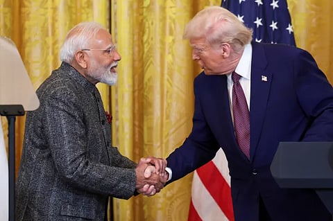 US President Donald Trump has said that the trade deal the US has signed with India is historic