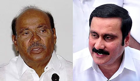 PMK Founder Ramadoss Accused Anbumani Ramadoss Remarks on GK Mani