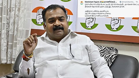We only ask for the places where you have failed: Manickam Thakur slams DMK