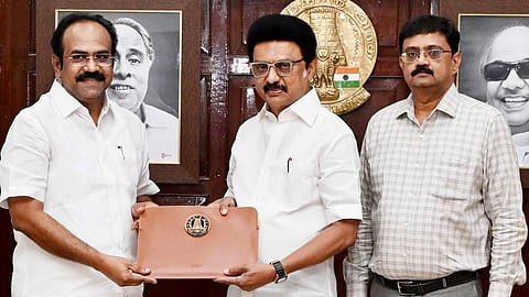 Finance Minister Thangam Thennarasu presented the Tamil Nadu government's interim budget for the financial year 2026-27