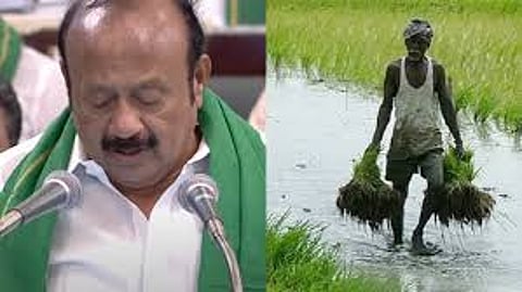 TN Agriculture Budget 2026 Minister M.R.K. Panneerselvam presented the Agriculture Budget for the year 2026-27
