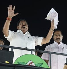 Edappadi Palaniswami strongly criticized situation in TN today, saying wife of DMK alliance party leader