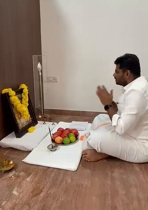 Annamalai has firmly stated that he will definitely light the lamp at the Thiruparankundram Deepathoon.