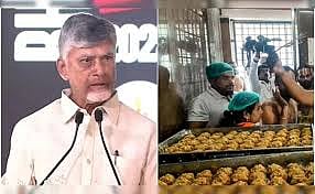 CM Chandrababu Naidu accused, adulterating 6 million liters of ghee, distributing 20 crore laddus of prasadam
