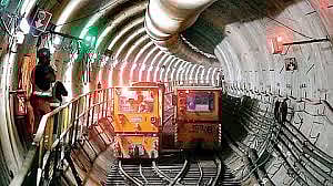 Tunnel excavation work completed from Lighthouse to Mylapore. Chennai Metro administration announcement