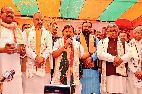 BJP national president Nitin Nabin, who is contesting the Rajya Sabha elections, is set to take charge as an MP