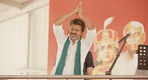 TVK Vijay said in Thanjavur Meeting coming is not an election 2026, but emotion, no one can stop TVKs victory