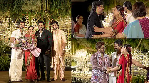 Rashmika mandanna, Vijay devarakonda Reception Photos: