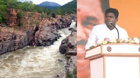 Annamalai condemned DMK government for favoring Karnataka over the Mekedatu Dam issue