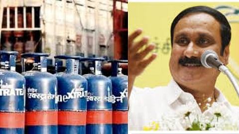 Anbumani questioned what plan the DMK govt has in place face of a shortage of cooking gas cylinders
