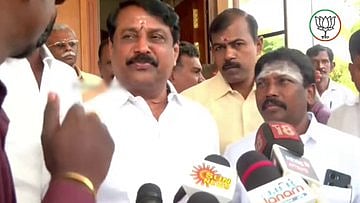 “No one from Vijay Party has spoken to us about an alliance; we haven’t spoken to them either,” said Nainar Nagendran
