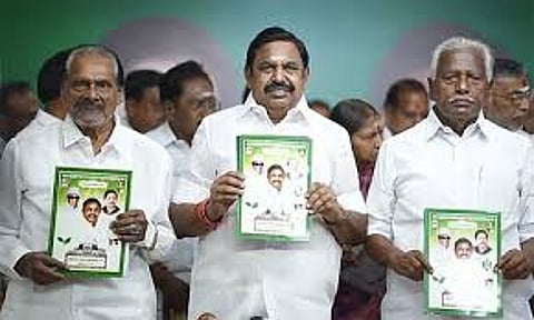 AIADMK election manifesto made 297 promises, including free refrigerator for family card holders