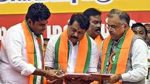 BJP strategizing to enter the TN Assembly with double digits, is contesting lotus symbol in 32 seats, including TMC