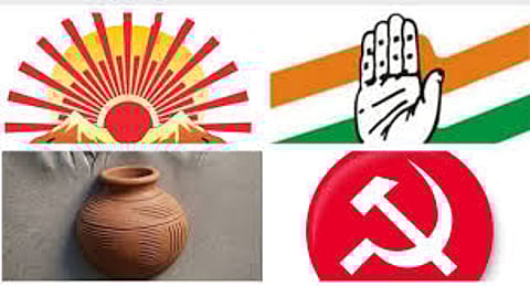 India alliance broken in Puducherry, DMK and Congress competing in 5 constituencies