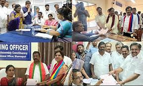 total of 4,630 candidates are contesting in 234 constituencies in Tamil Nadu.