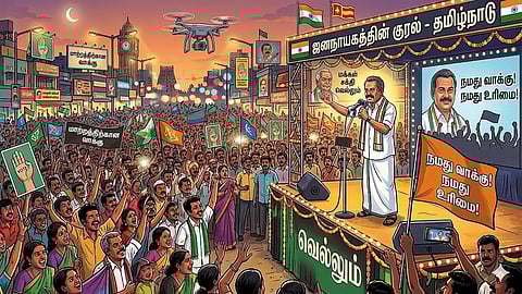 The 'Festival of Elections' Concludes Tomorrow EveningLeaders Intensify Final-Phase Campaigning!