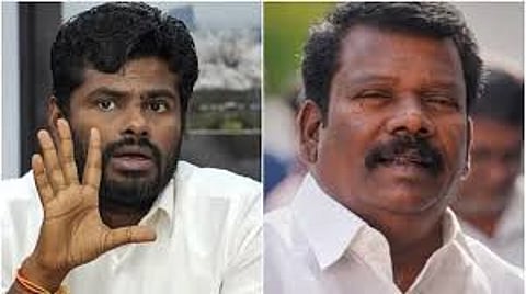 Annamalai slammed Selvapperundhakai for claiming that an IT Department raid was conducted at his house as blatant lie