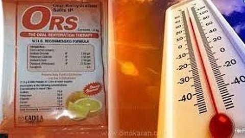 summer in Tamil Nadu, Public Health Department ordered provision of ORS solution free of cost to public.