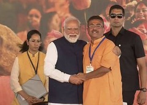 "Suvendu Adhikari, who defeated Mamata in Bhavanipur," sworn as Chief Minister of West Bengal