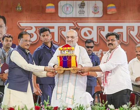 Home Minister Amit Shah declared that Naxalism, which existed for 60 years, has come to an end in India