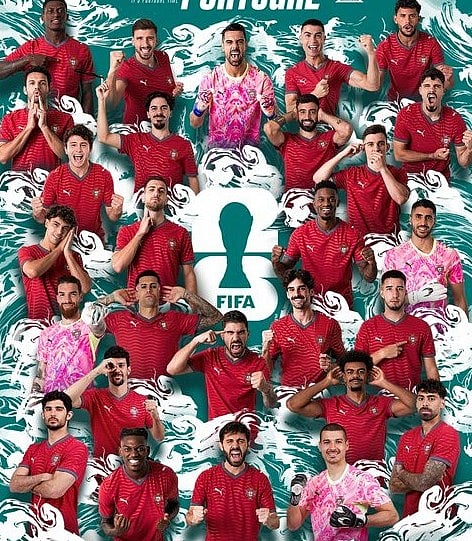 Portugal's squad for the FIFA World Cup is led by star player Cristiano Ronaldo as captain