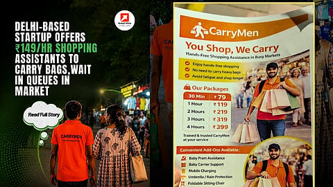 Good News for Shopping Enthusiasts! 'CarryMen' Service Launched in Delhi to Carry Your Bags!