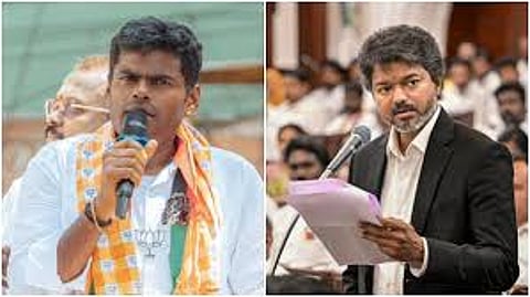 former BJP leader Annamalai has decided to start a party along the lines of Chief Minister Vijay
