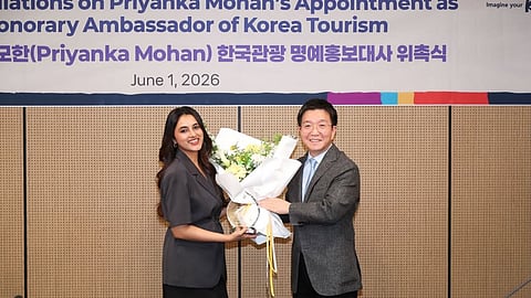 Actress Priyanka Mohan Becomes the New Ambassador for South Korean Tourism!