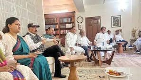 20 TMC MPs expressed support for BJP government at center is seen as a major setback for Mamata Banerjee