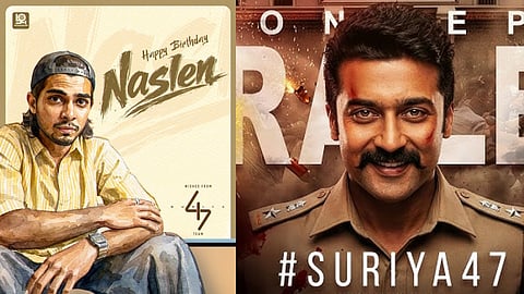 'Premalu' actor Naslen joins 'Suriya 47': Special poster released with birthday wishes!