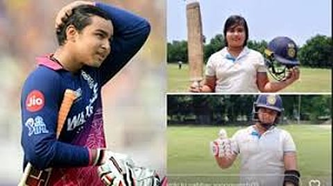 Vaibhav Suryavanshi's younger brother, Aashirwad, has amazed everyone by scoring a century off 87 balls