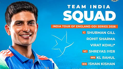 Virat Kohli and Jasprit Bumrah have been included in the Indian squad for the ODI series against England